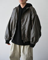 HVN CITY OVERSIZE LEATHER JACKET BB