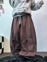 PUNCHING LOOSE HIP STREET LONG PANTS 💙🤎2COLOR