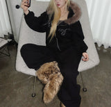Baby Fur hood zip up