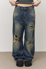 Hike Damage Denim