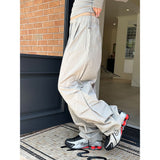 [Unisex] リベットピースタックナイロンパンツ(2color)