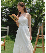 Camellia Dress White