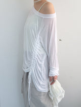 ライト テクスチャー シャーリング Tシャツ