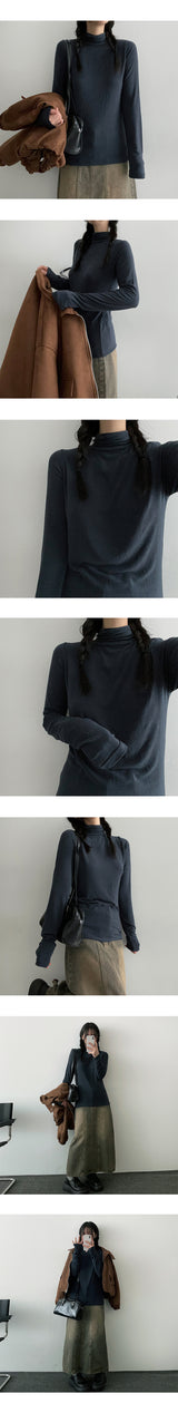 Binge a half turtleneck T-shirt