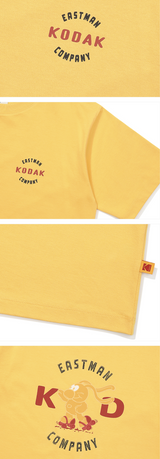 シネラウンジカラーキンズ半袖Tシャツ【YELLOW】