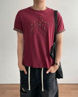 Mard Patch Rol-up Short Sleeve T