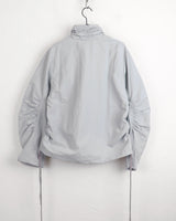 Newer shirring string nylon windbreaker jacket