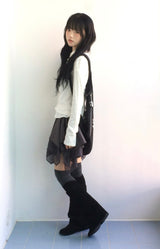 Round Pick Dot Cardigan
