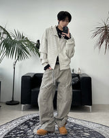Fron Waffle Burton Hood Zip-Up