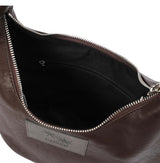 CEDAR SOFT LEATHER HALF-MOON HOBO BAG (3COLOR)