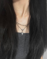 Melted Frozen Star Necklace
