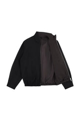 リラックスドスタンドカラージャケット