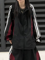 sweep mesh windbreaker