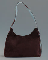 NEW - MINE. hobo tote (Wine / Blue)