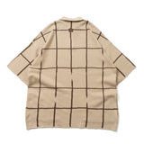 ROUGH KNIT POLO(Brown)