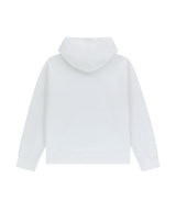 キーリングガールフーディー White
