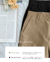 【MADE】Semi bootcut slacks
