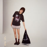 テラスピグメントTシャツ_チャコール