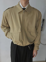 [Premium] 3 TAP Technical Epaulet Blouson (2color)