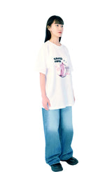 CUTE CAT MOON T-SHIRT