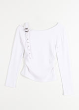 ベルトショルダーアンバルTシャツ