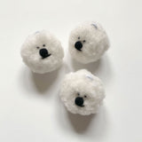 Wool Fur Bichon Keyring