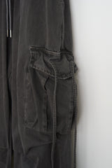 Rope Pigment Cargo Pants (2color)