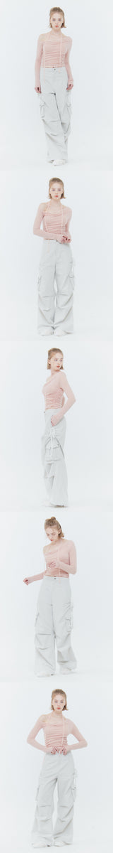 LAURA LACE TOP pink