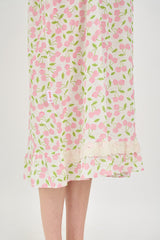 Blossom Sleeveless One-Piece Cream[24184WONXN]