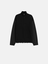 Louver ナイロンニットウェアジップアップ