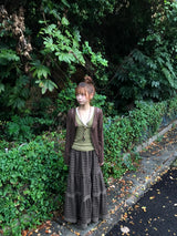 ani autumn デイリーカーディガン