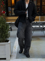 Double carpenter denim pants