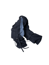 RELABEL Spatial Relations (Quartet) Eight-pocket Overlapping Detachable Distressed マルチカラーダブルジョイントワークウェアリボンパンツ