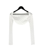 Cier Rose See-through Bolero Cardigan