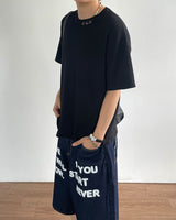 Weather Crop Waffle Short Sleeve Tee