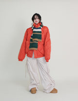 Carrot Diamond Quilting Unisex High Neck Padding (100% Wellon)