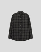 べズロ S/S ピグメントチェックシャツ