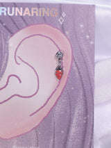  All surgical steel carrot piercing
