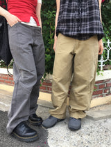 Pigmented Cotton Twill Pants (3color)