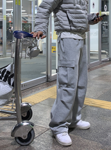 ネードワンミルウェアワイドカーゴトレーニングパンツ