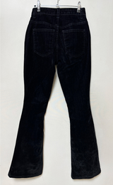 (HIP SHAPING/DATE LOOK) VELVET STRETCH DENIM LOW-RISE BOOTCUT