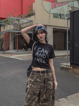 アイキャンドローウィズレタリングショートスリーブ