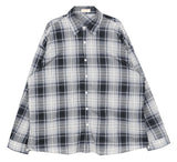 No.0785 thin C string check SHIRT (3color)
