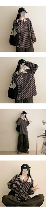 Moniel Colorful Danjara Collar Sweatshirt