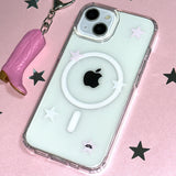 [made] milky star pink phone case (MagSafe jellyhard)