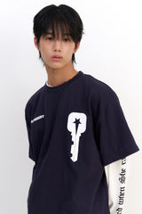 Star Key's Vintage T-shirt (Navy)