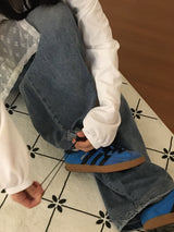 オーバーユニセックスデニムパンツ(1color)