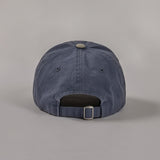 ウォッシードロゴボールキャップ (BlueGrey/Beige)