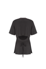 レトロレイヤードT_ DARK BROWN