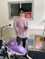 No.0699 C ボートネックルーズニット (4color)